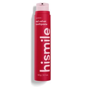 Hismile Red Velvet Flavoured Toothpaste, Flavoured Toothpaste, Hismile Toothpaste, Fluoride Toothpaste, Red Velvet Flavour(Five in total)