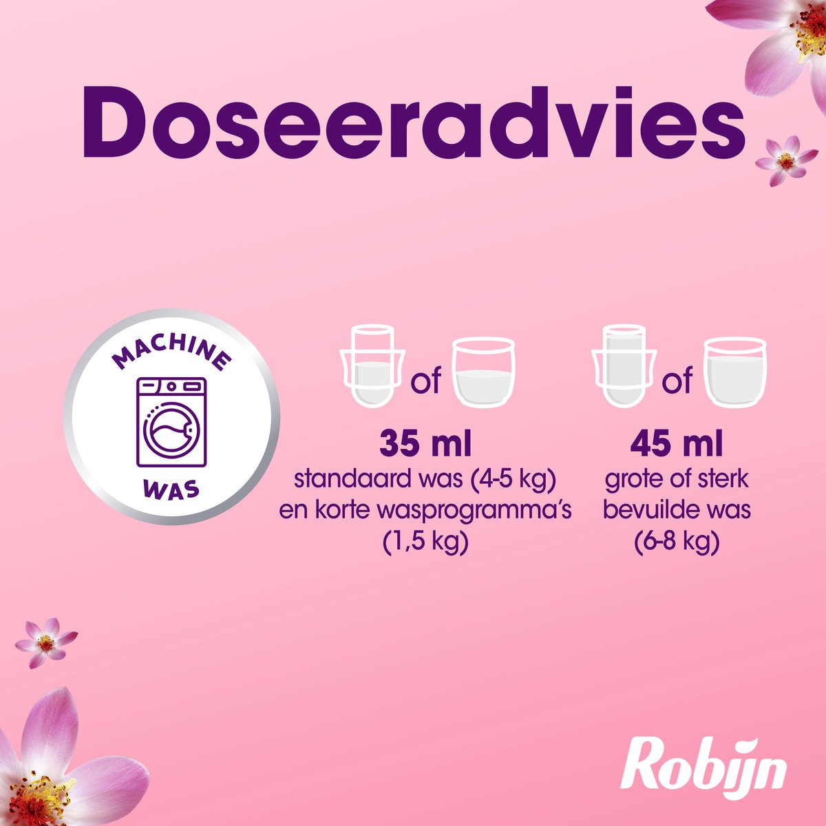 Robijn Advanced Quickwash Vloeibaar Wasmiddel - Sunset Bloom - voor korte wasprogramma's - 8 x 22 wasbeurten - Voordeelverpakking - Image 8