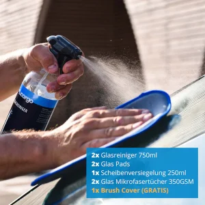Alternative view of Scheiben Set Pro “Pads” Saubere und versiegelte Autoscheiben mit Abperleffekt