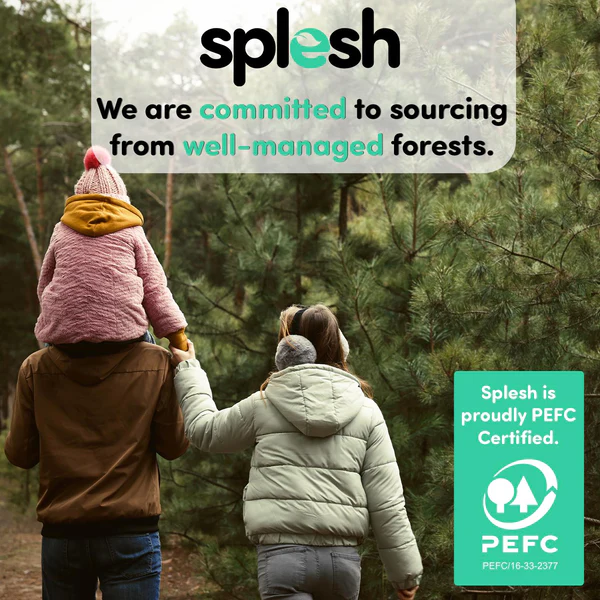 Splesh by Cusheen 3-Ply Toilet Paper – Watermelon Scent (72 Pack) Soft Quilted Bulk Toilet Paper - Image 3