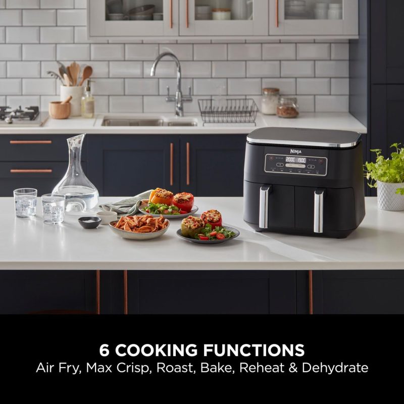𝐅𝐋𝐀𝐒𝐇 𝐒𝐀𝐋𝐄 – NINJA-Foodi 7.6L Dual Zone Digital Air Fryer - Image 6